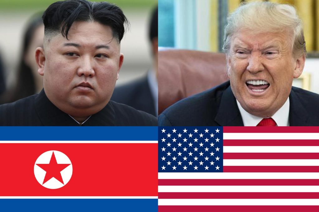 Kim Jong-un e Trump a confronto