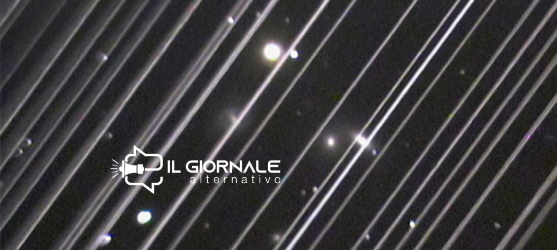 L'Inquinamento luminoso nello spazio prodotto dal progetto Starlink