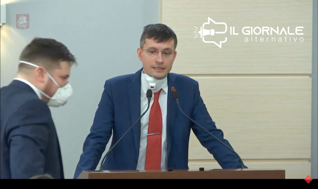 Discorso di Pavel Tarasov sulle misure prese in Russia per il coronavirus