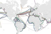 mappa dei collegamenti internet