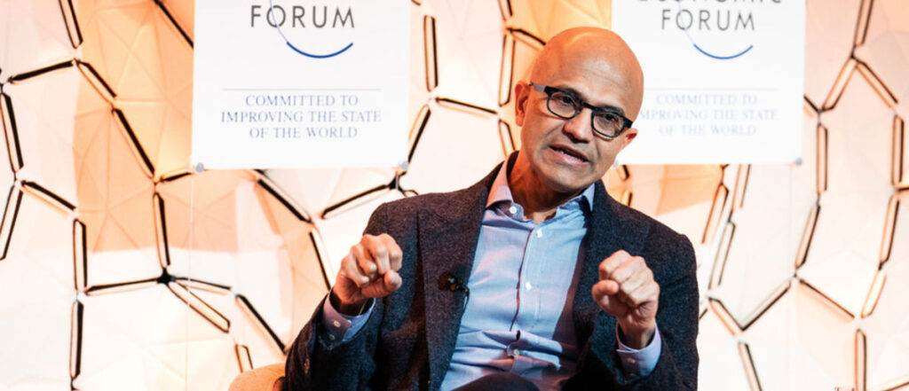 Satya Nadella World Economic Forum