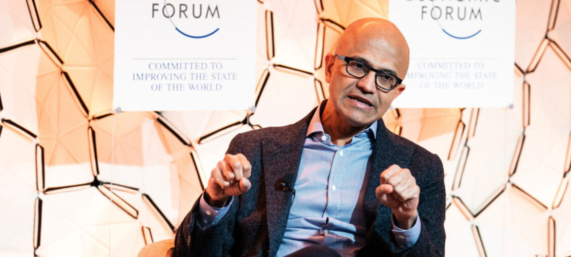 Satya Nadella World Economic Forum